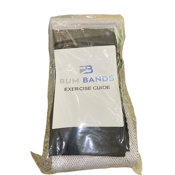 NWT Compressa Bum Bands resistance workout exercise elastic bands 3 pair - Picture 7 of 8